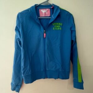 💓💓PINK VS SHINING PINK STARS RARE zip up 💓💓 adorable rare ‘vintage 💓 size small